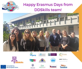 Happy Erasmus Days from DDSkills Team!